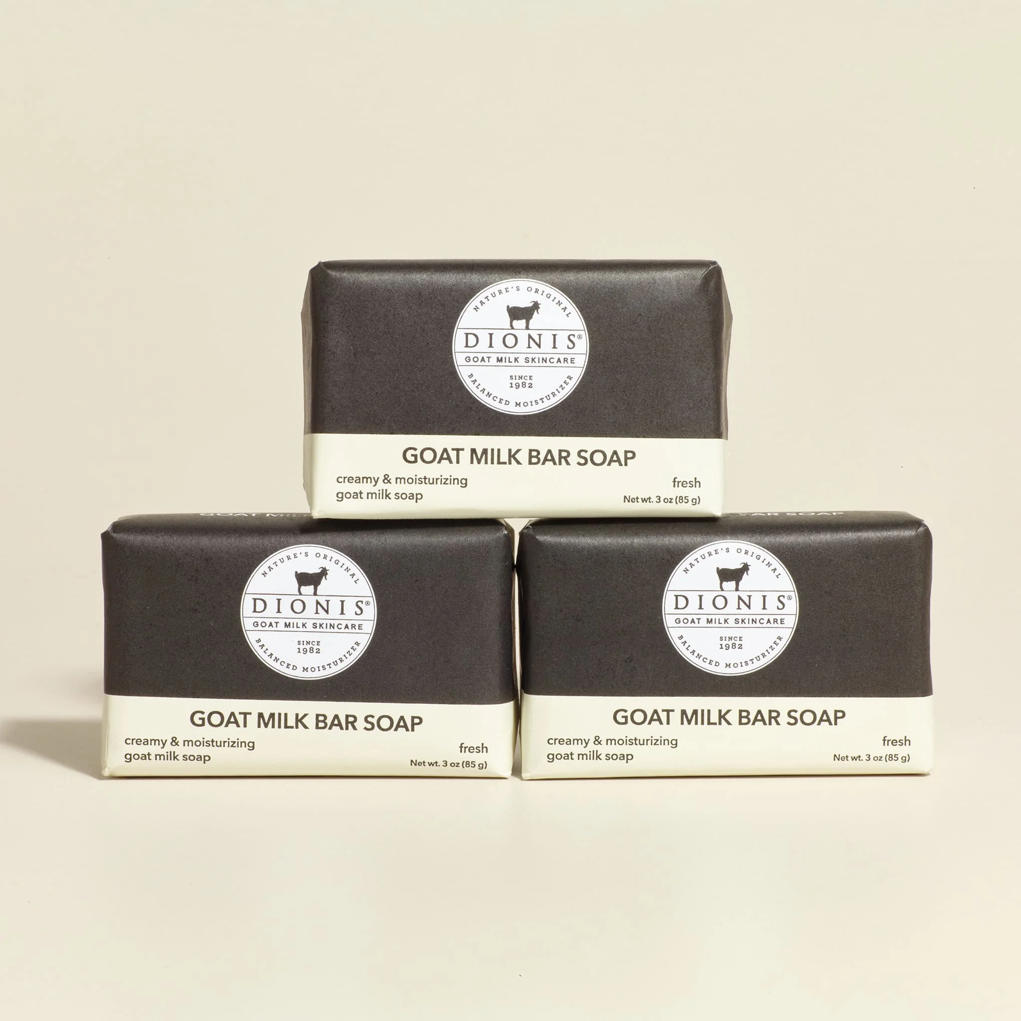 3 oz Fresh Goat Milk Bar Soap, Set of 3 - Image 4
