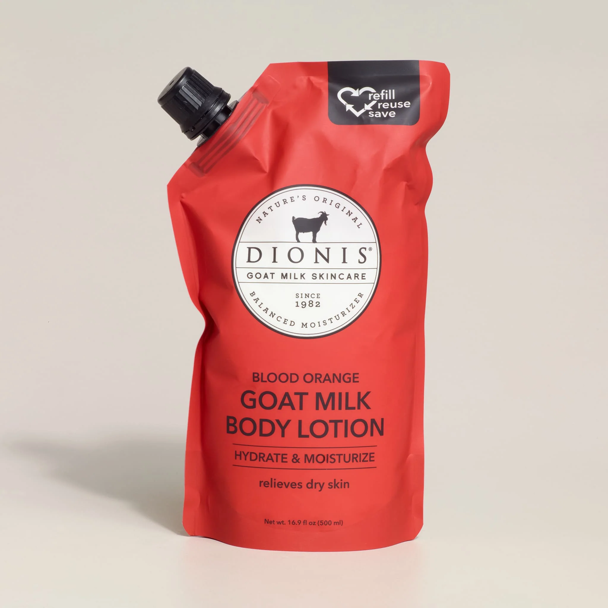 Blood Orange Goat Milk Body Lotion Refill Pouch - Image 3