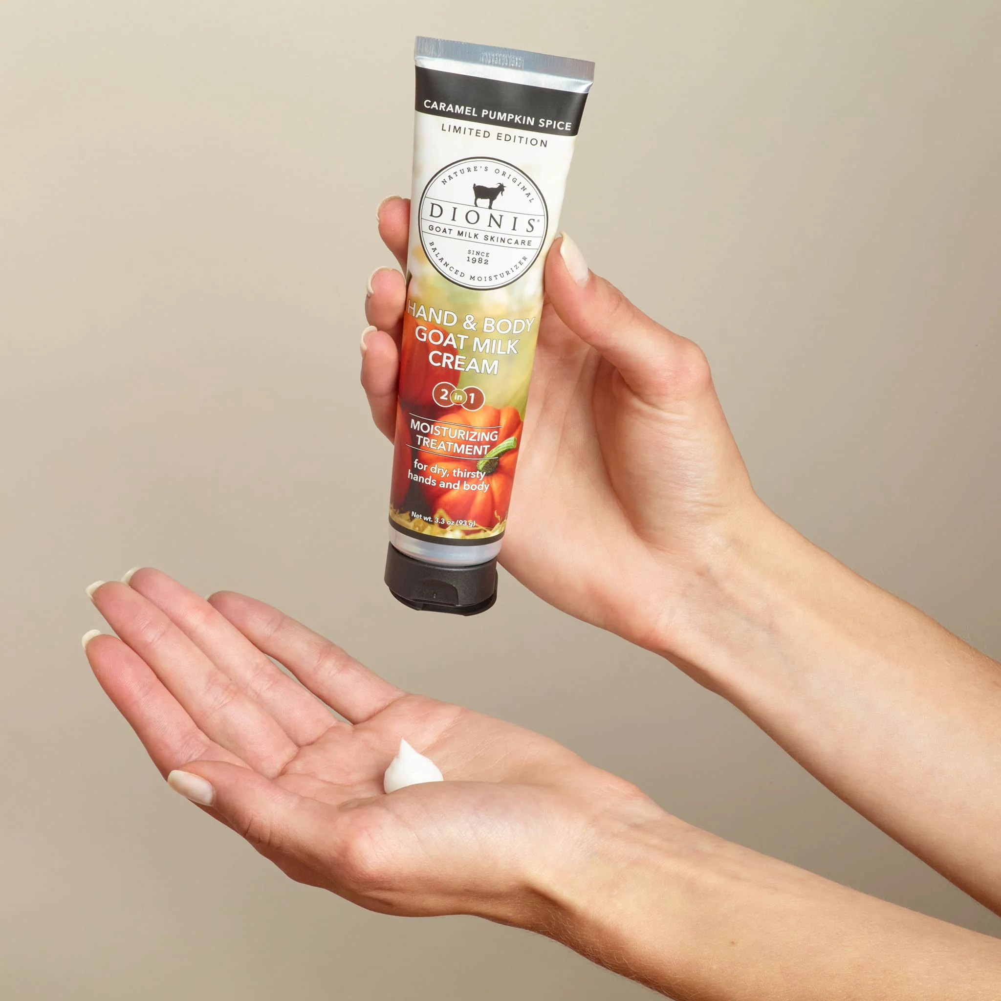 Caramel Pumpkin Spice Hand & Body Goat Milk Cream - Image 3