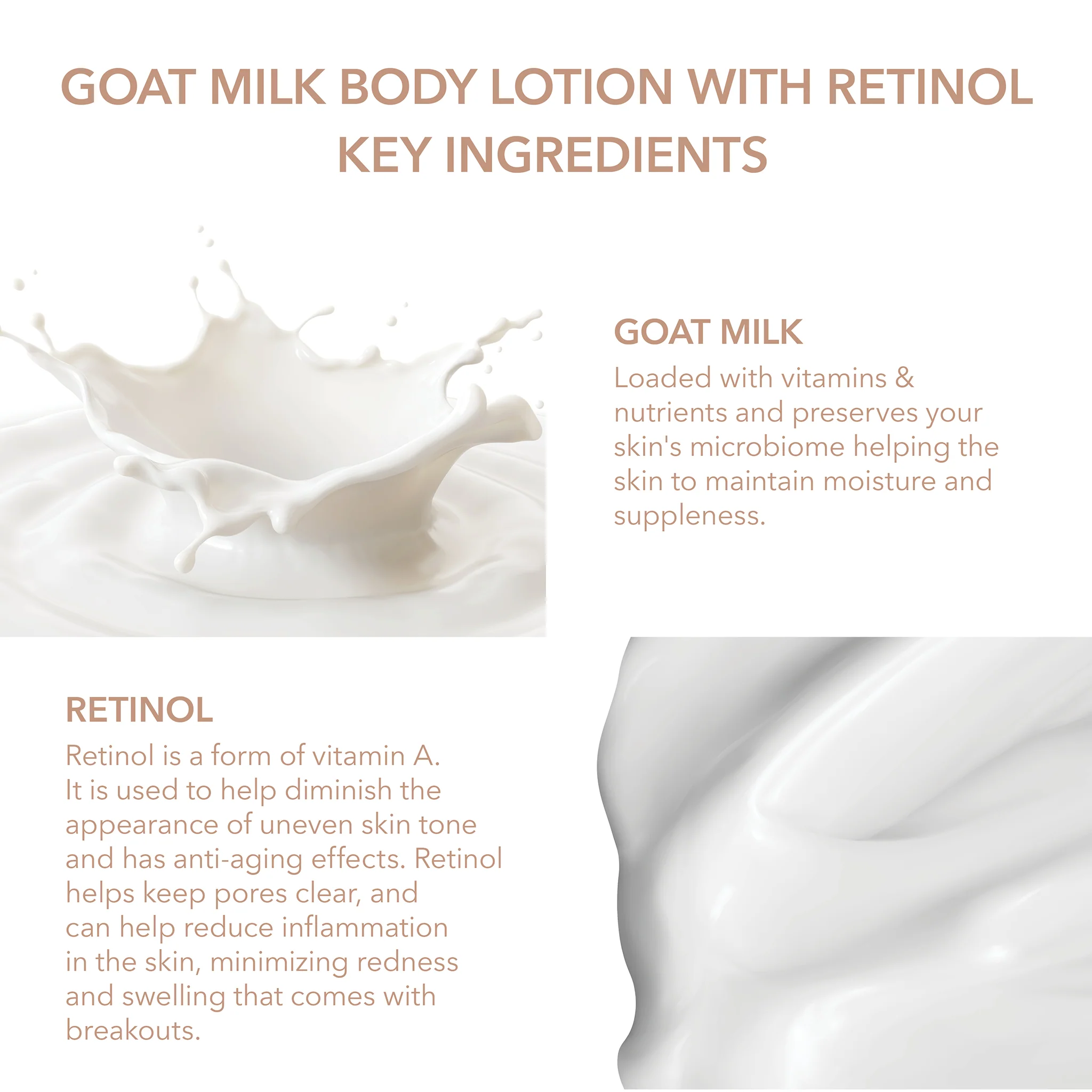 Goat Milk Body Lotion with Retinol - Image 5
