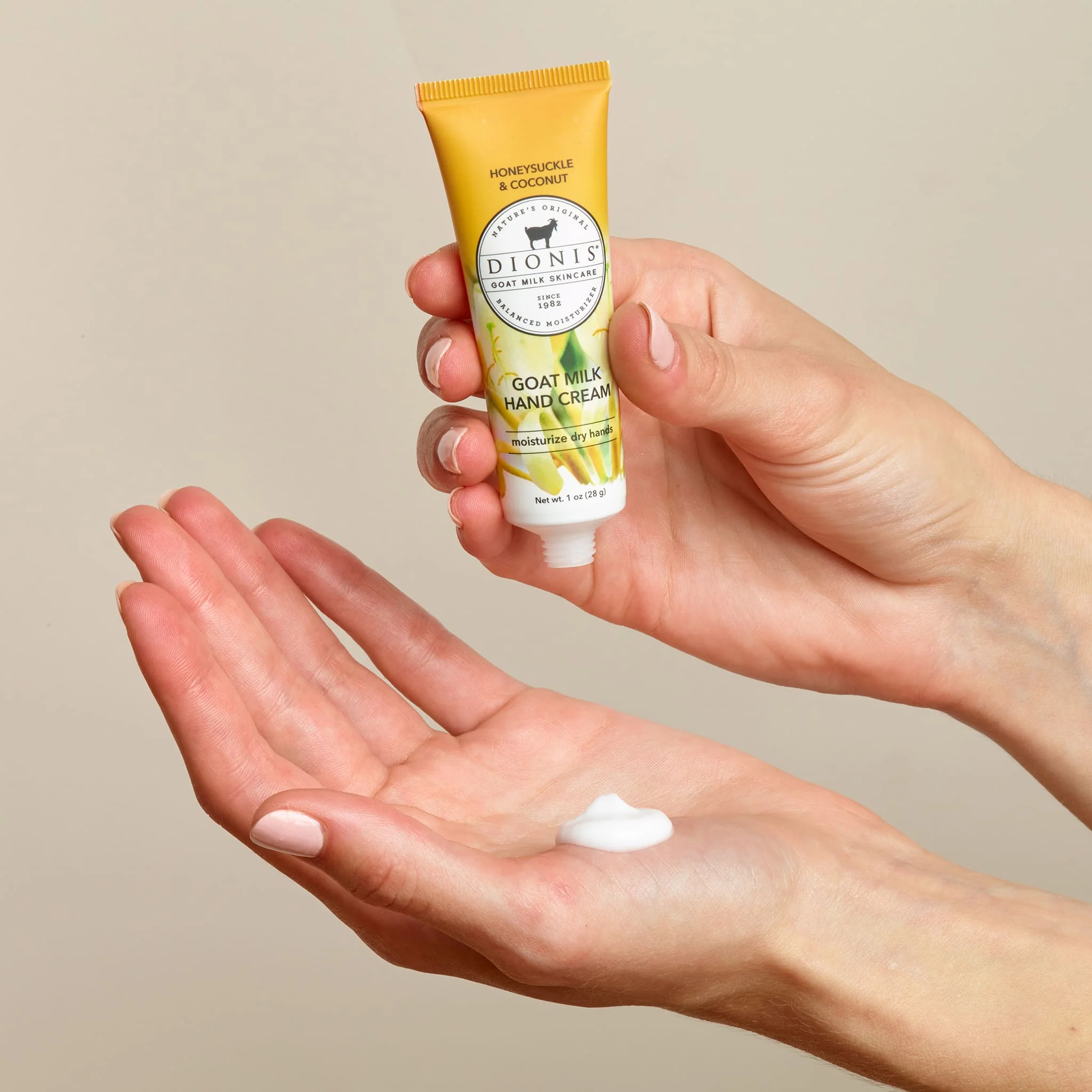 Honeysuckle & Coconut Goat Milk Hand Cream, Set of 6 - Image 2