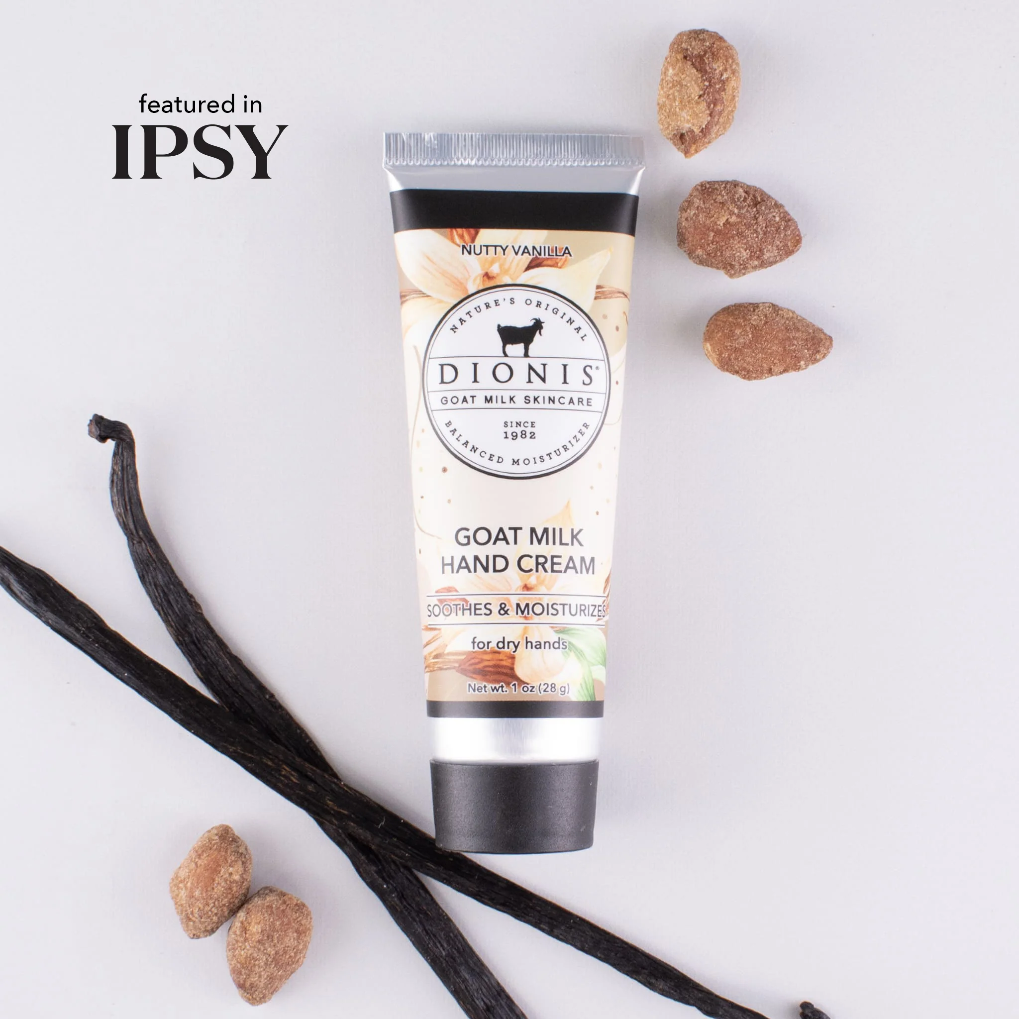 Nutty Vanilla Goat Milk Hand Cream, 6-Pack Set - Image 4