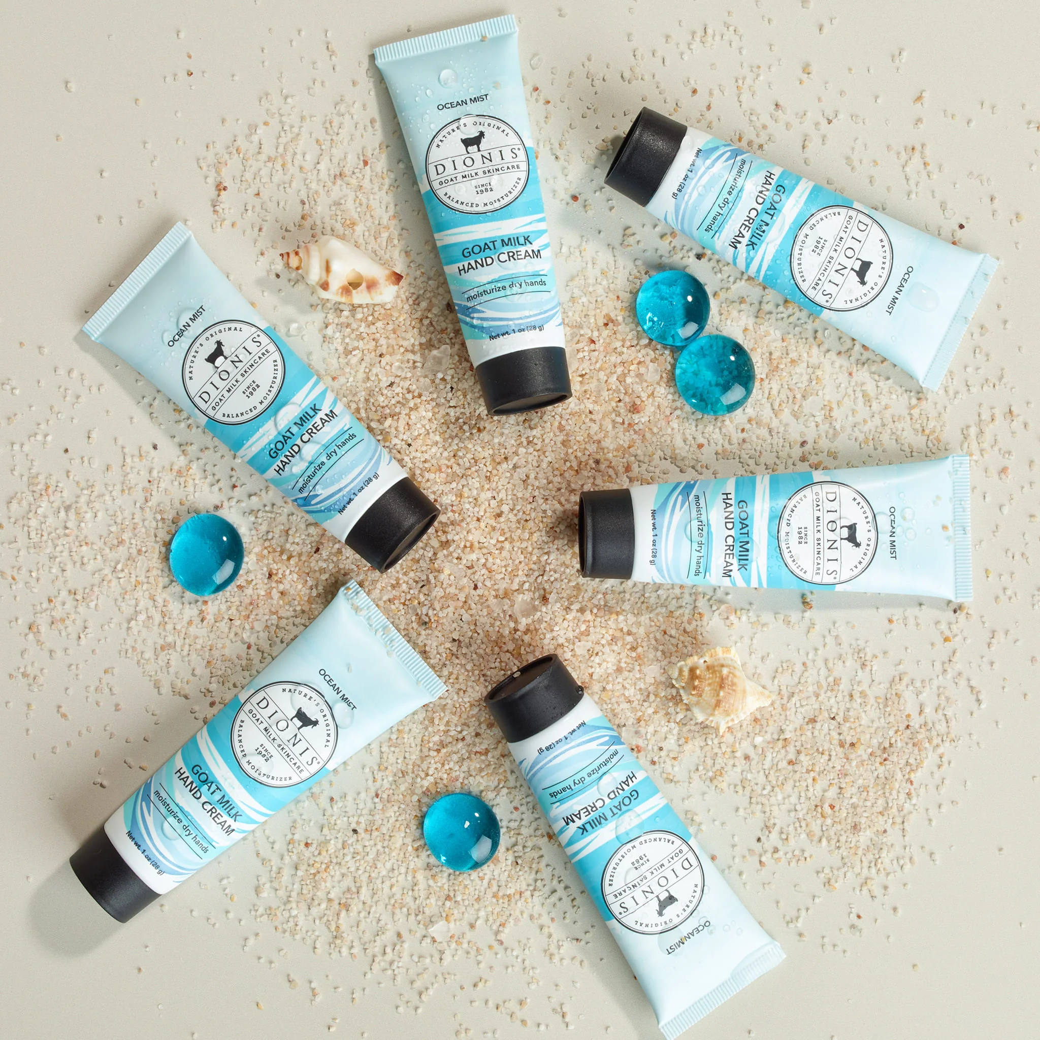 Ocean Mist Goat Milk Hand Cream, Set of 6 - Image 5