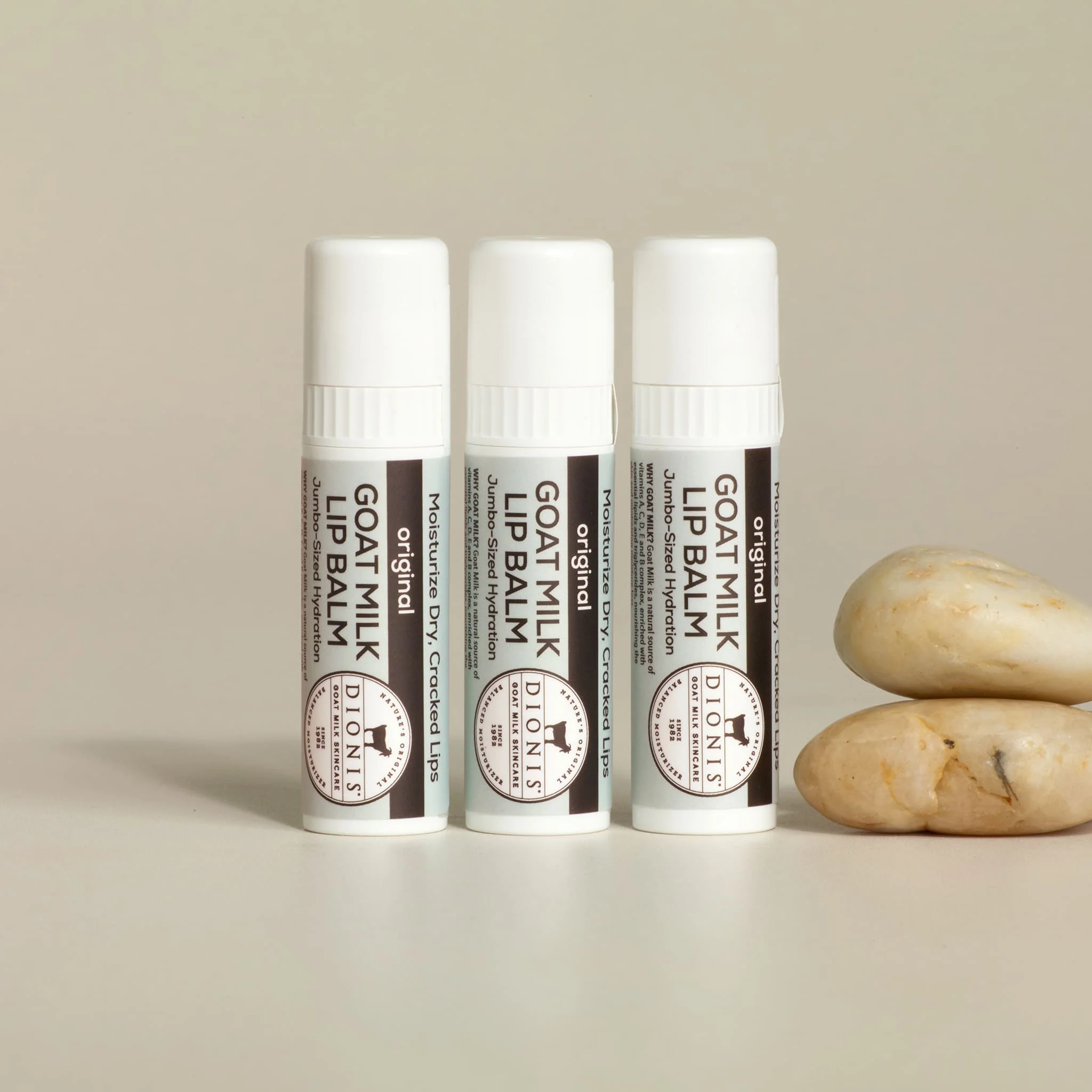 Original Goat Milk Lip Balm, Set of 3 - Image 2