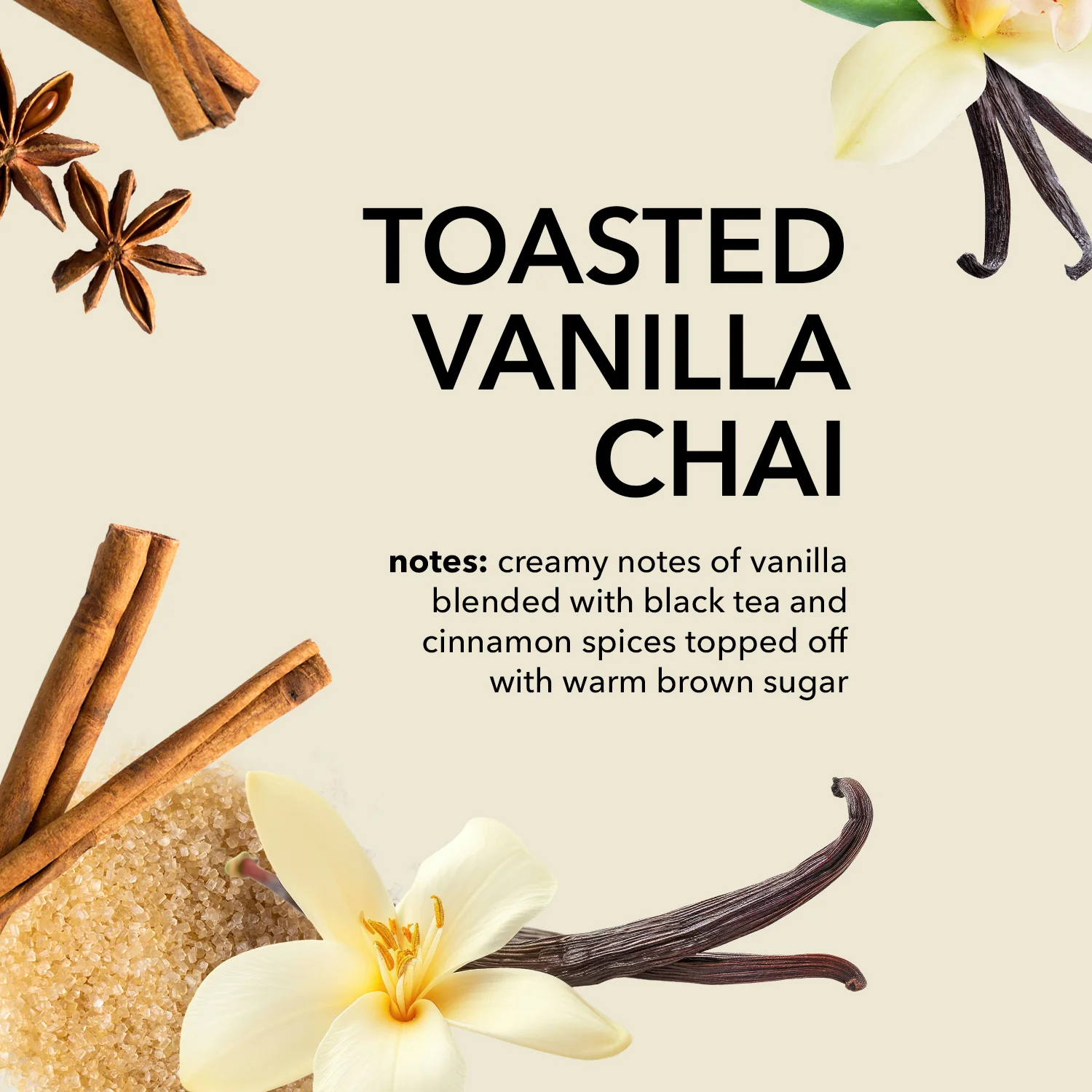 Toasted Vanilla Chai Goat Milk Hand Cream, 2.5 oz - Image 4