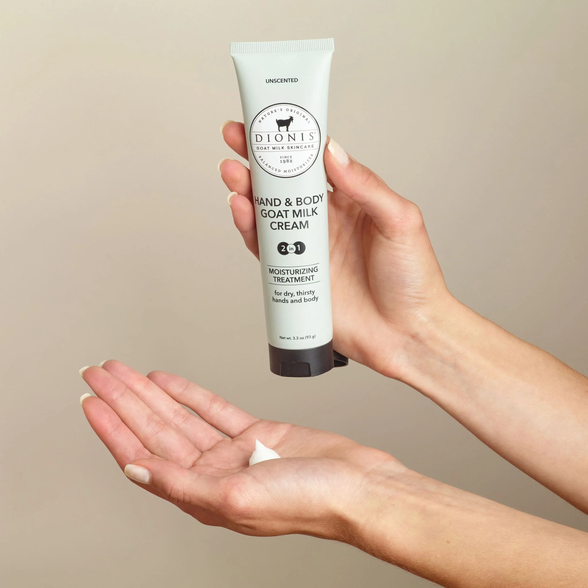 Unscented Hand & Body Goat Milk Cream - Image 3