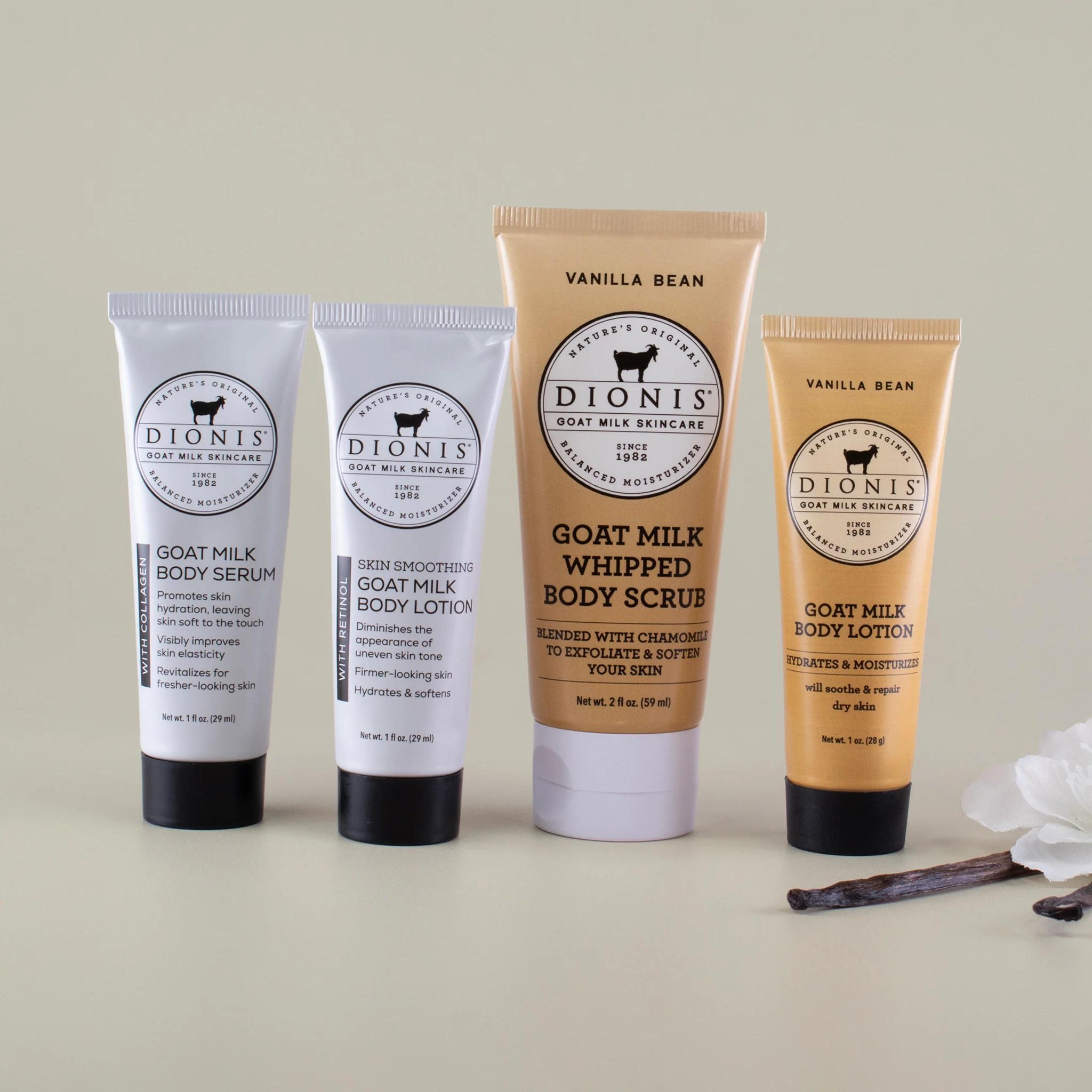 Vanilla Bean Body Treatment Sampler