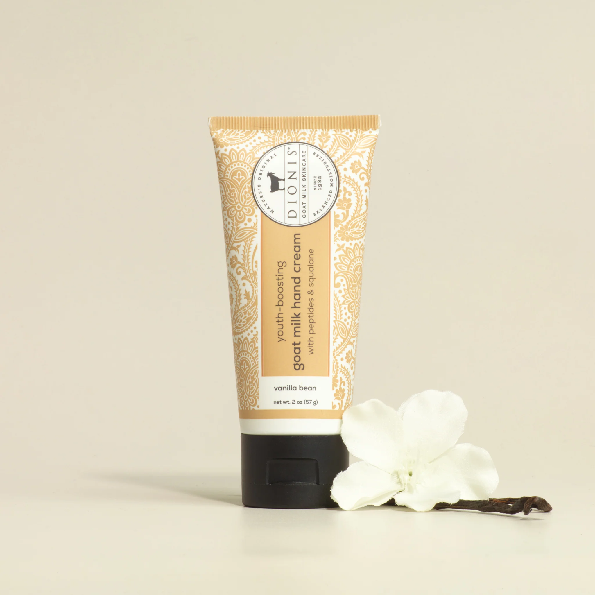 Vanilla Bean Youth-Boosting Goat Milk Hand Cream, 2 oz - Image 4