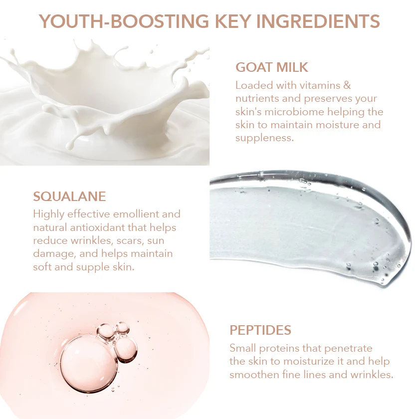 Lemon Verbena & Cream Youth-Boosting Goat Milk Hand Cream, 2 oz - Image 5